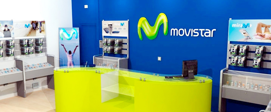 servicios, telefonía, Movistar, Centro Comercial Miramadrid